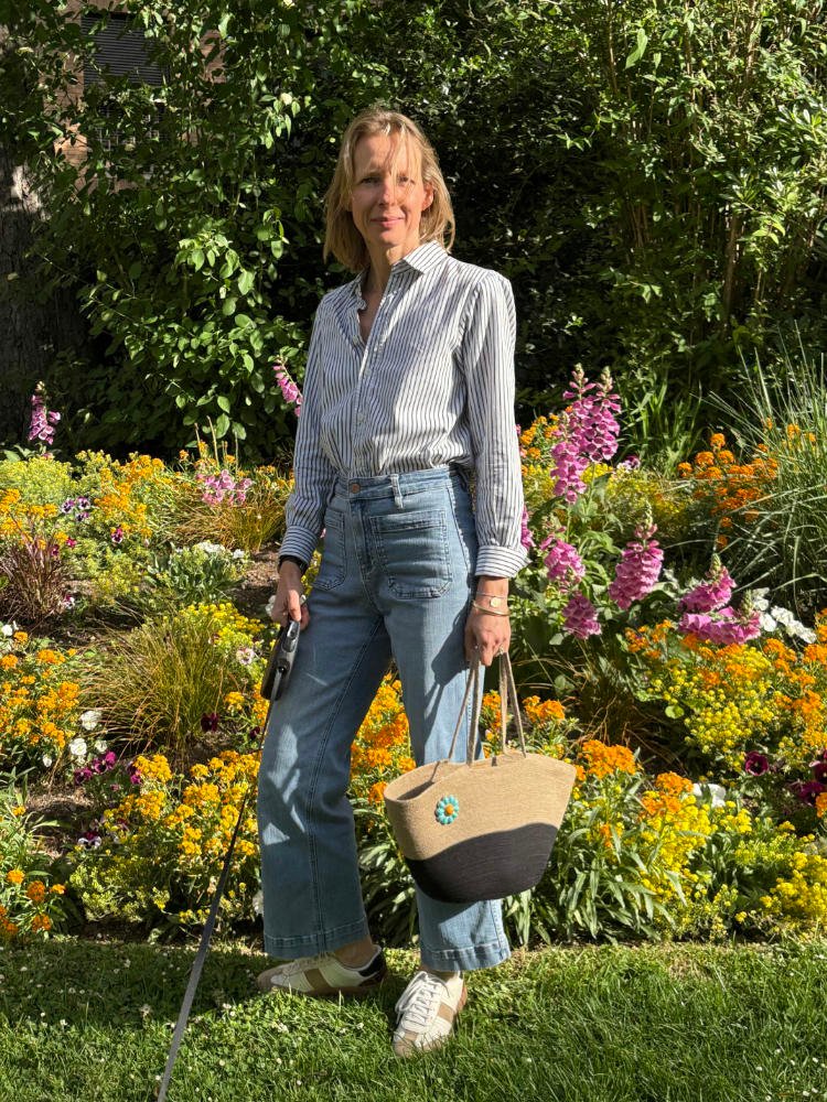 Le panier Scarlett est sac à main mode, bicolore, tendance été, porté main ou épaule.