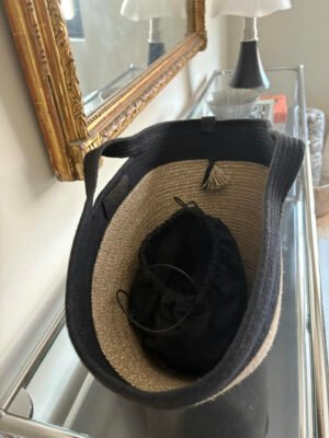 Sac panier à bord structuré